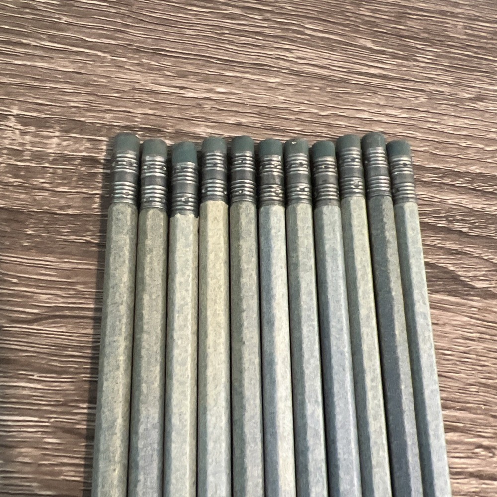 Berol Eagle Jeans No. 2 HB Pencil Lot of 11 Unused Unsharpened USA Vtg No Box - Picture 6 of 6